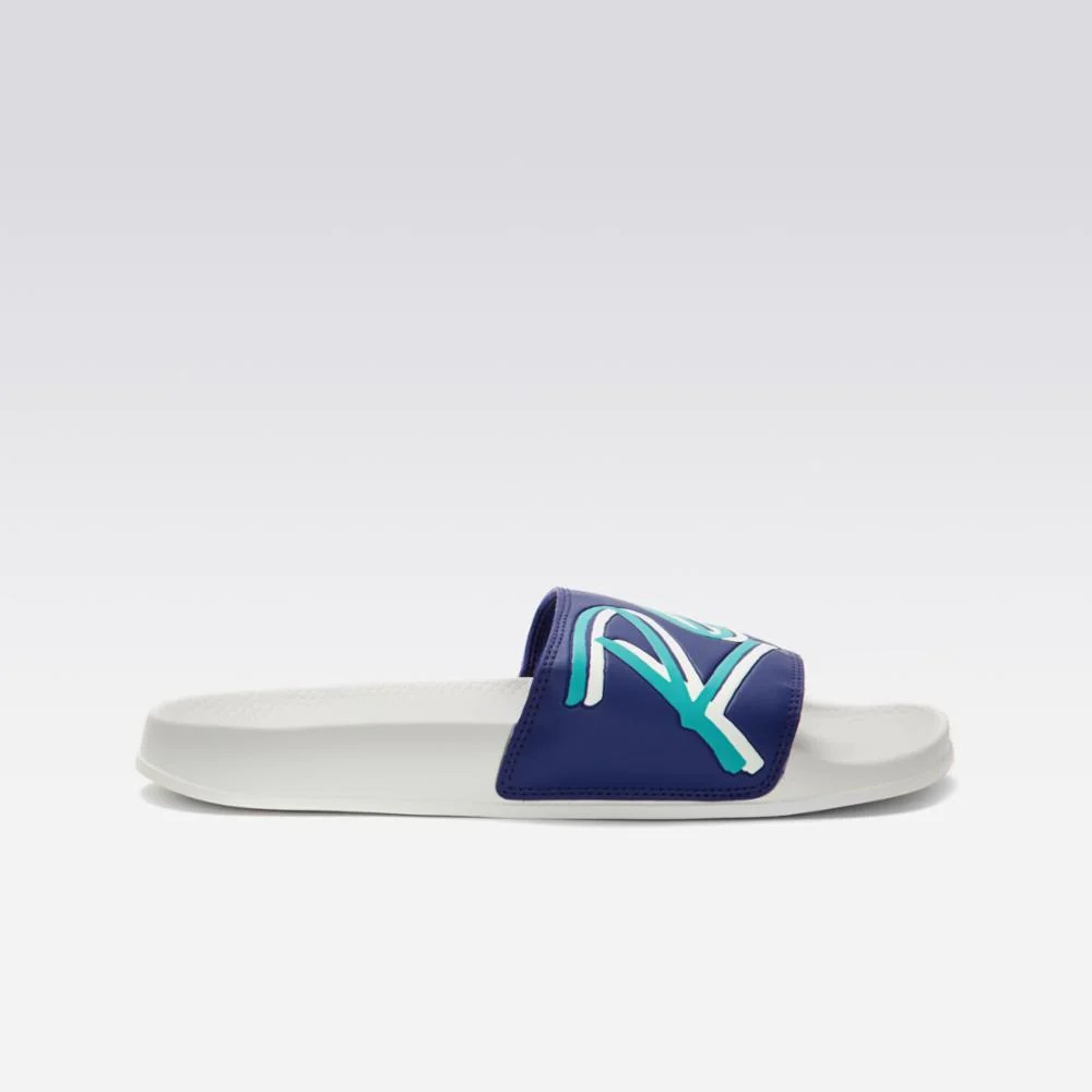 

Сланцы унисекс Reebok CLASSIC SLIDE синие 9 US, CLASSIC SLIDE