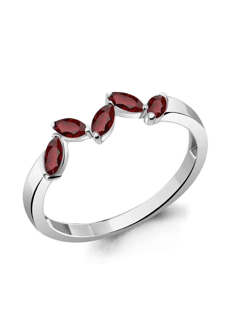 

Кольцо из серебра р.  Kari Jewelry 6945603.5, гранат, 6945603.5