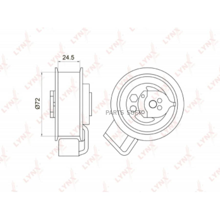 

Ролик ремня ГРМ AUDI A4 1.8T-2.0 95-08 / A6 1.8T-2.0 97-05, SKODA SUPERB 1.8T 01-08