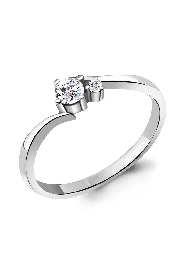 

Кольцо помолвочное из серебра с фианитом р.  Kari Jewelry 67416А.5, 67416А.5