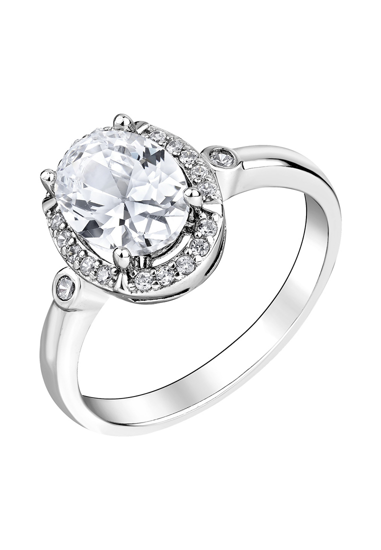 

Кольцо из серебра р.  Kari Jewelry КЛ-5357, фианит, КЛ-5357
