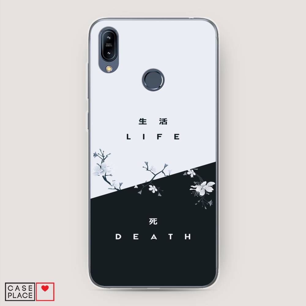 фото Чехол awog "life and death" для asus zenfone max m2 zb633kl