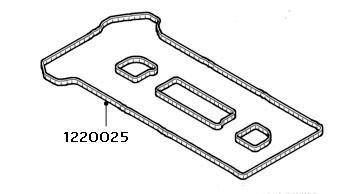 

FORD 1220025 Прокладка клапанной крышки MAZDA VOLVO 1.8
