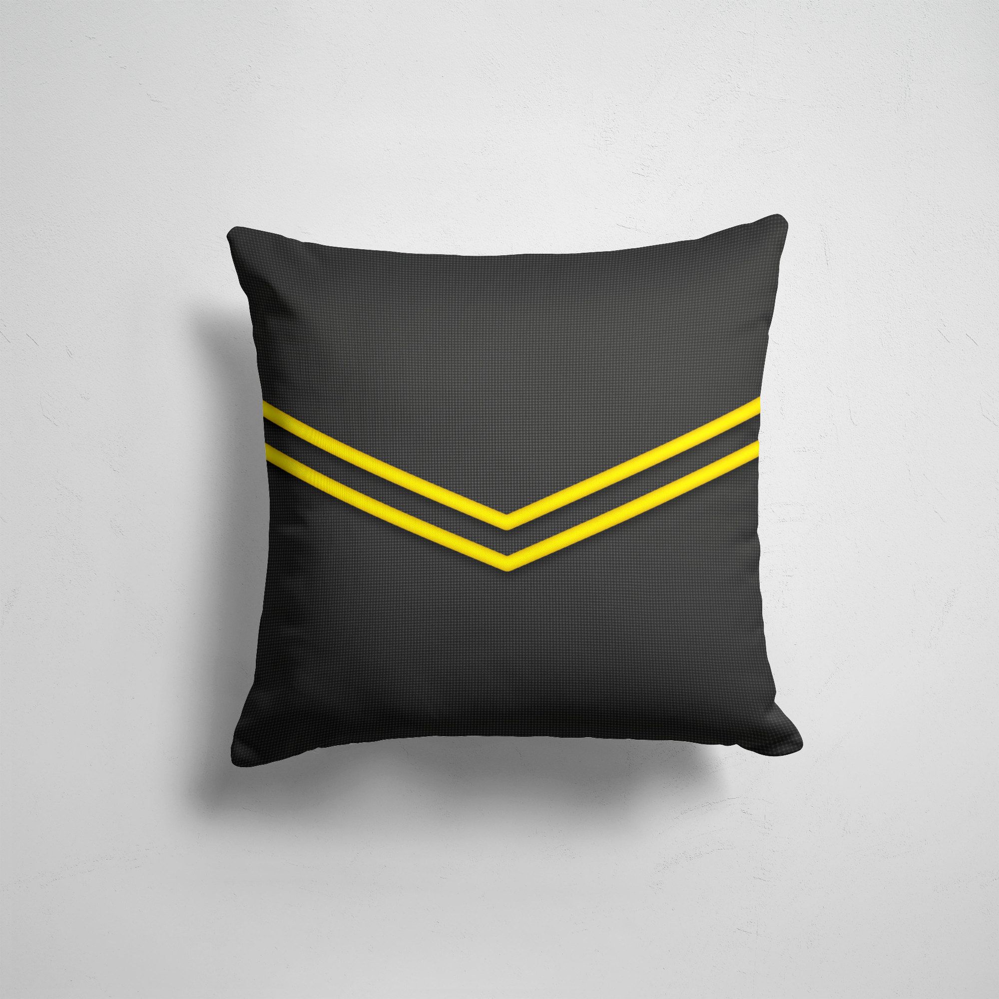 

Подушка декоративная 45х45см Популярные Другие Black and Yellow, Разноцветный