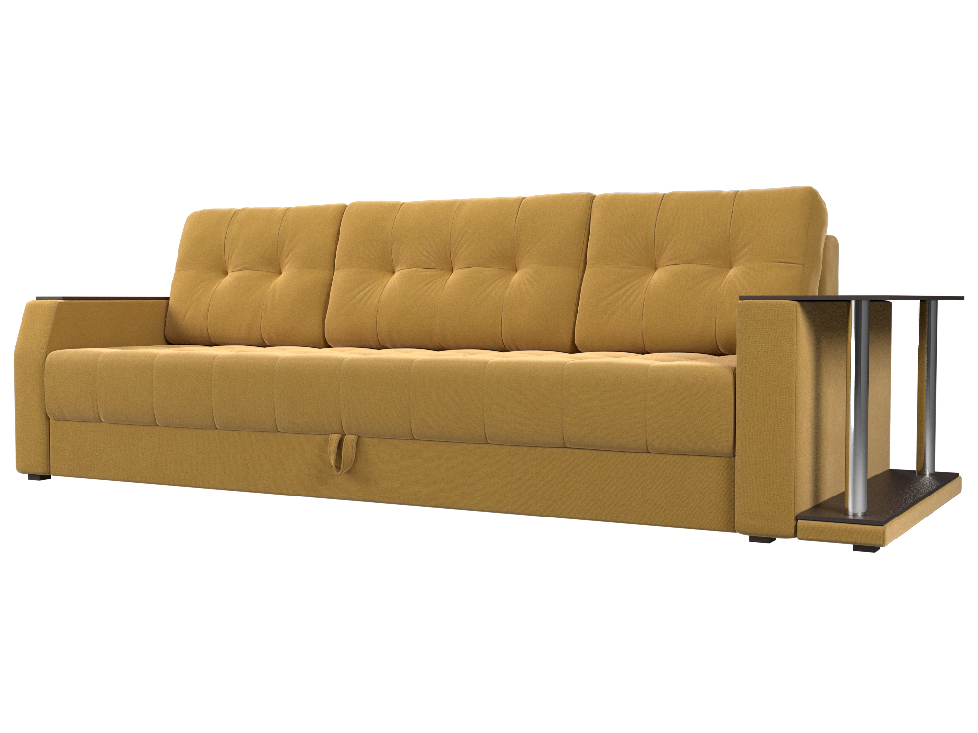 

Диван прямой Лига Диванов Атлантида стол справа Желтый (микровельвет), Атлантида стол справа