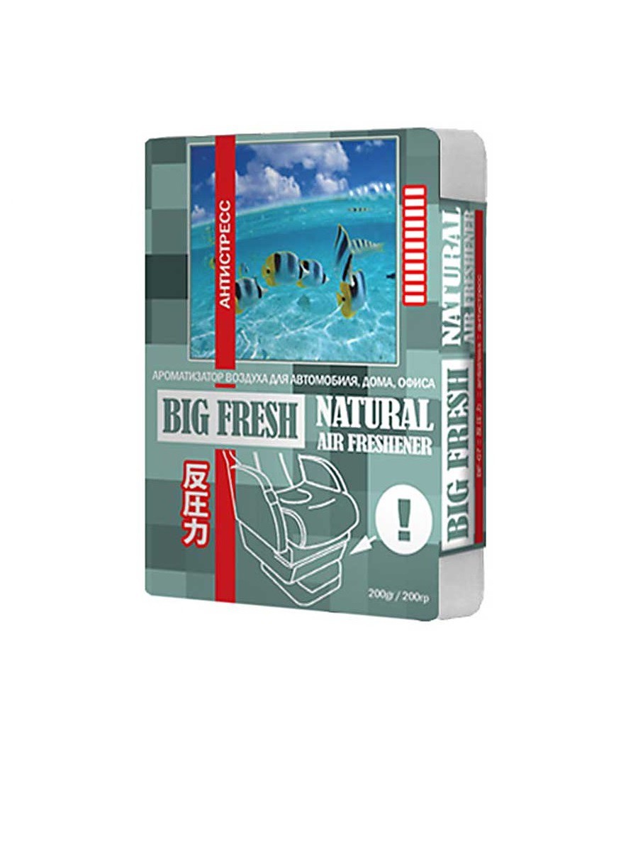 

KGBF-07 Ароматизатор воздуха "BIG FRESH" антистресс, 200 гр., FKVJP