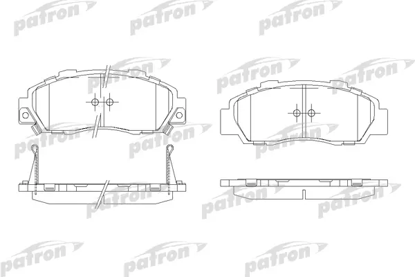 

Колодки Тормозные Дисковые Передн Honda: Accord Iv Aerodeck 91-93, Accord Iv Купе 92-93, A