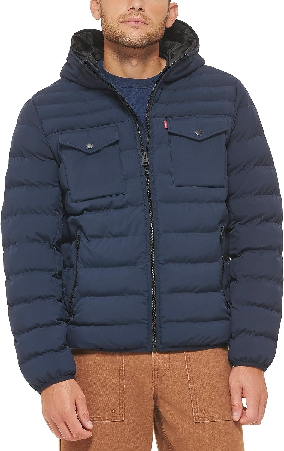 

Куртка мужская Levi's LM2RP401-NVY синяя 2XL, Синий, LM2RP401-NVY
