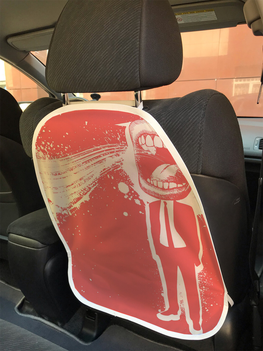 

Накидка на спинку сиденья JoyArty Абстрактный крик, 45х62, Абстрактный крик