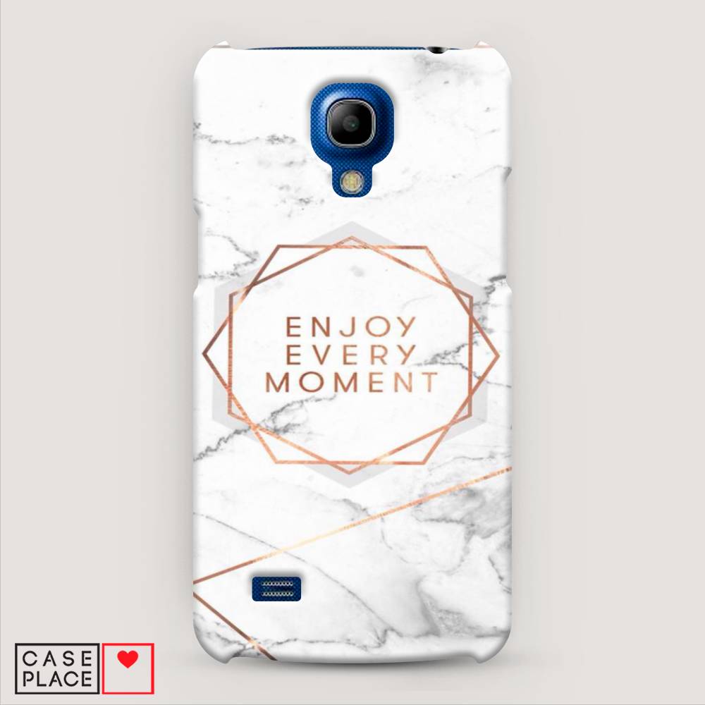 

Чехол Awog "Enjoy every moment мрамор" для Samsung Galaxy S4 mini, 24020-5