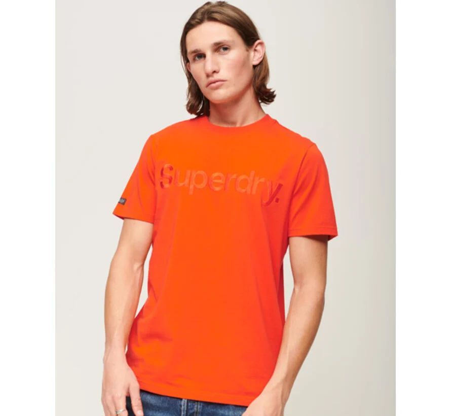 

Футболка мужская Superdry M1011755A оранжевая L, Оранжевый, M1011755A