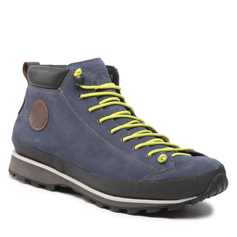 

Ботинки Lomer Bio Naturale Mid Mtx Suede, flag/lime, 44 EU, Синий;желтый, Bio Naturale Mid Mtx Suede