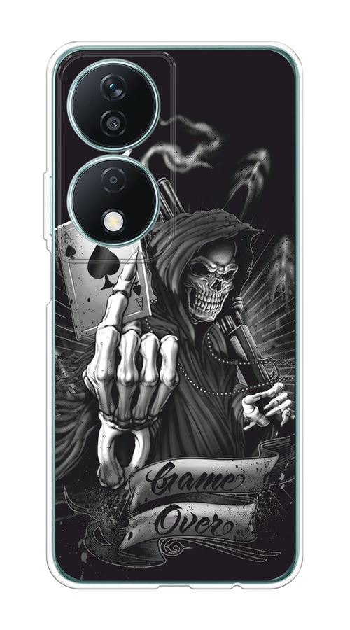 

Чехол на Honor X7B "Игра закончена", Черный;серый, 6123350-1