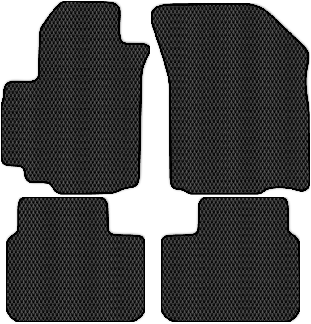 

Коврики ЭВА в салон для Suzuki SX4 (Classic) 2006 - 2012, 4 шт. черный, 4701-S4N-H