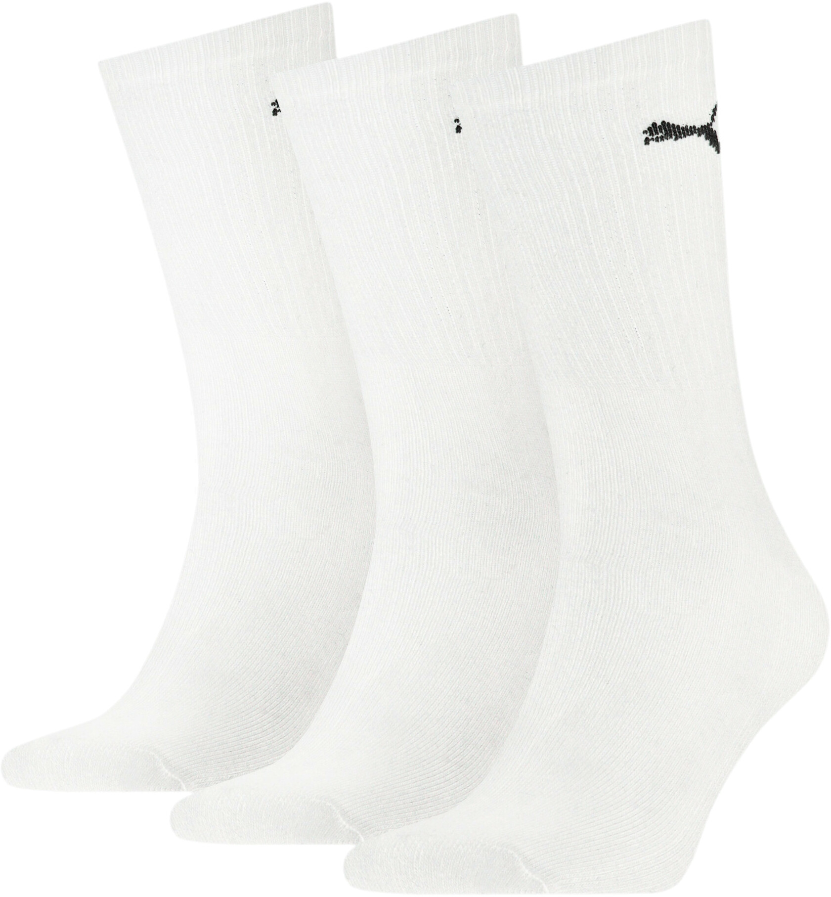 

Комплект носков унисекс PUMA Sport Crew Lightweight 3P белых - 3 пары, Белый, Sport Crew Lightweight 3P