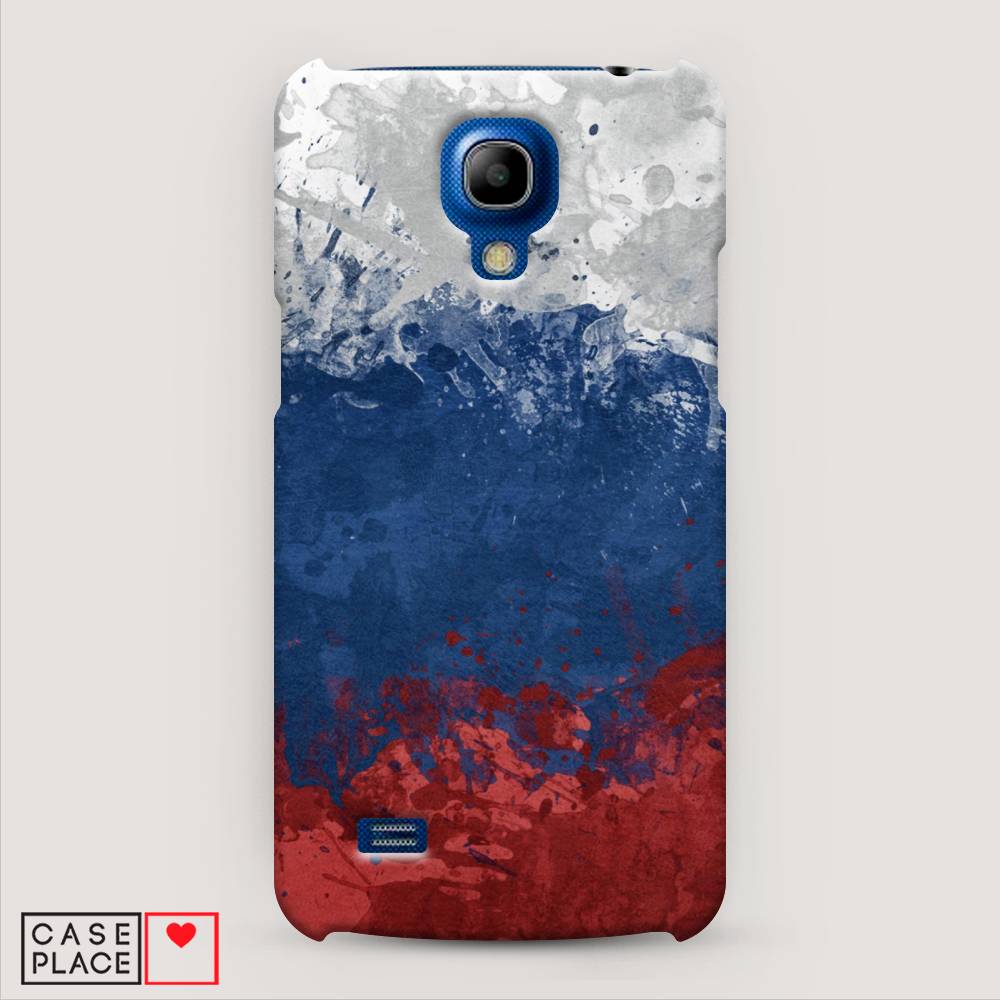 

Чехол Awog "Флаг России неровный" для Samsung Galaxy S4 mini, 24020-4
