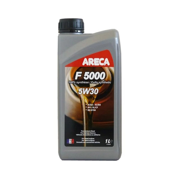 Areca Моторное масло Полностью Синтетическое Areca F5000 5w30 1л. Universal