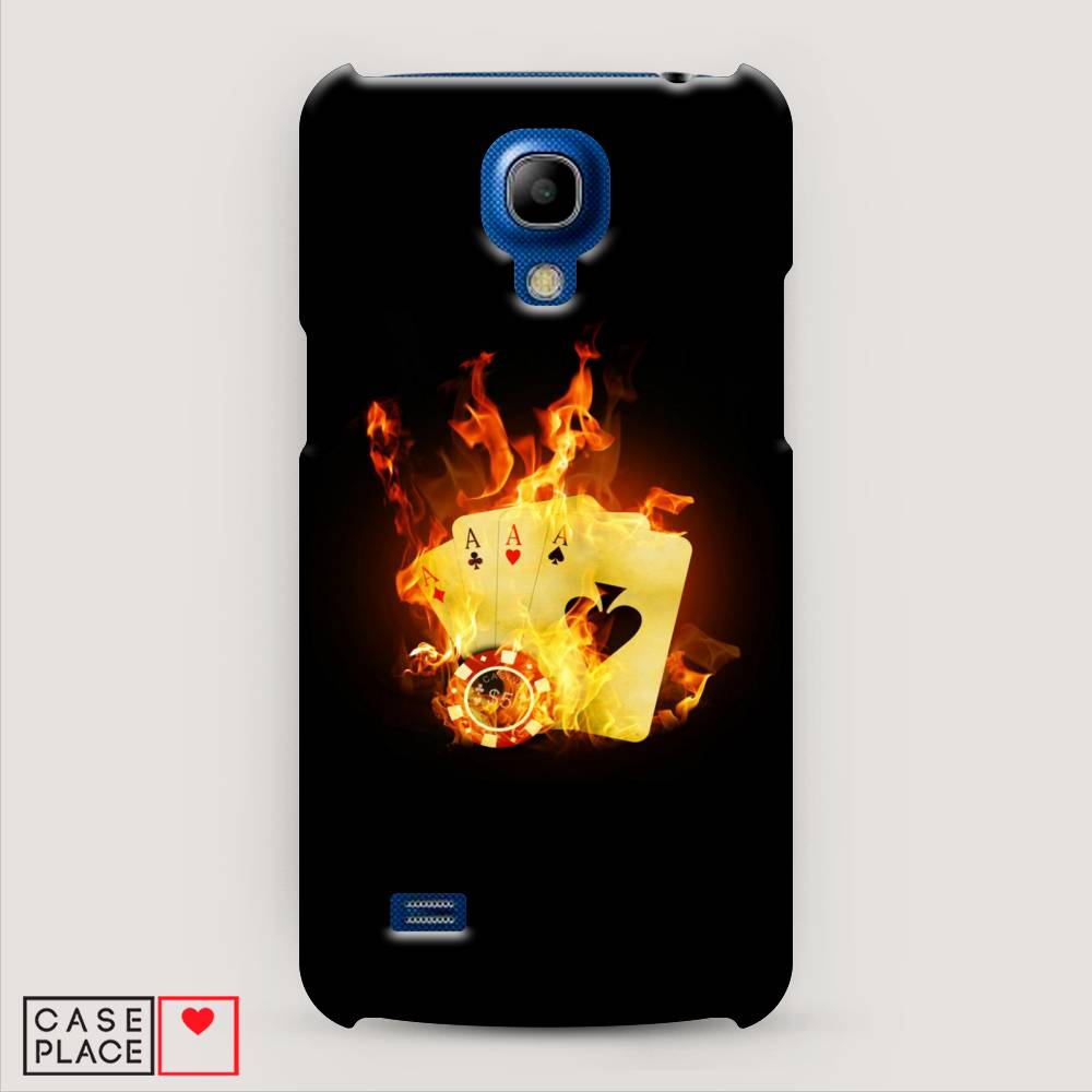 

Чехол Awog "Горящие карты" для Samsung Galaxy S4 mini, 24020-7