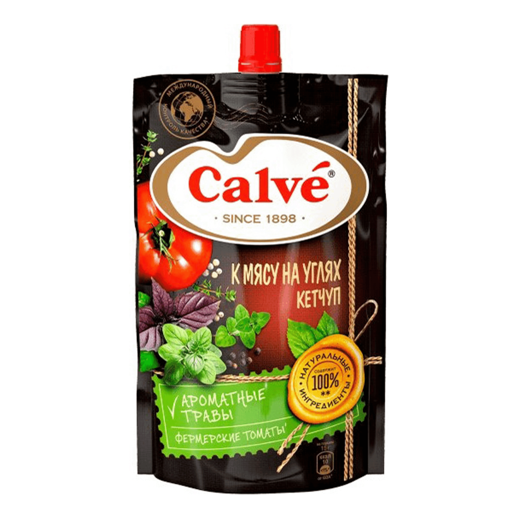 Кетчуп Calve К мясу на углях 350 г 110₽