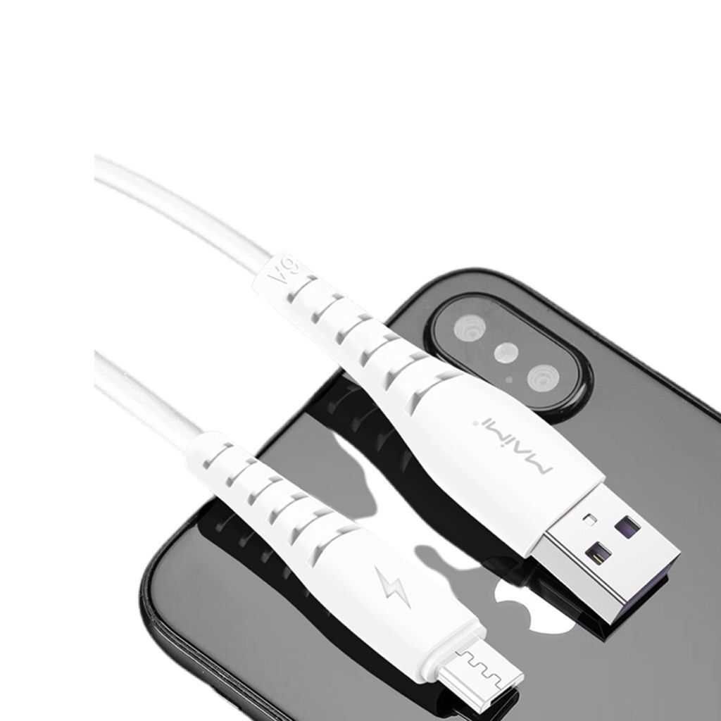 фото Кабель, зарядка для iphone, usb to micro x39/белый r1a accessories