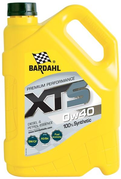 Моторное масло BARDAHL XTS SM/CF синтетическое 0W40 4л