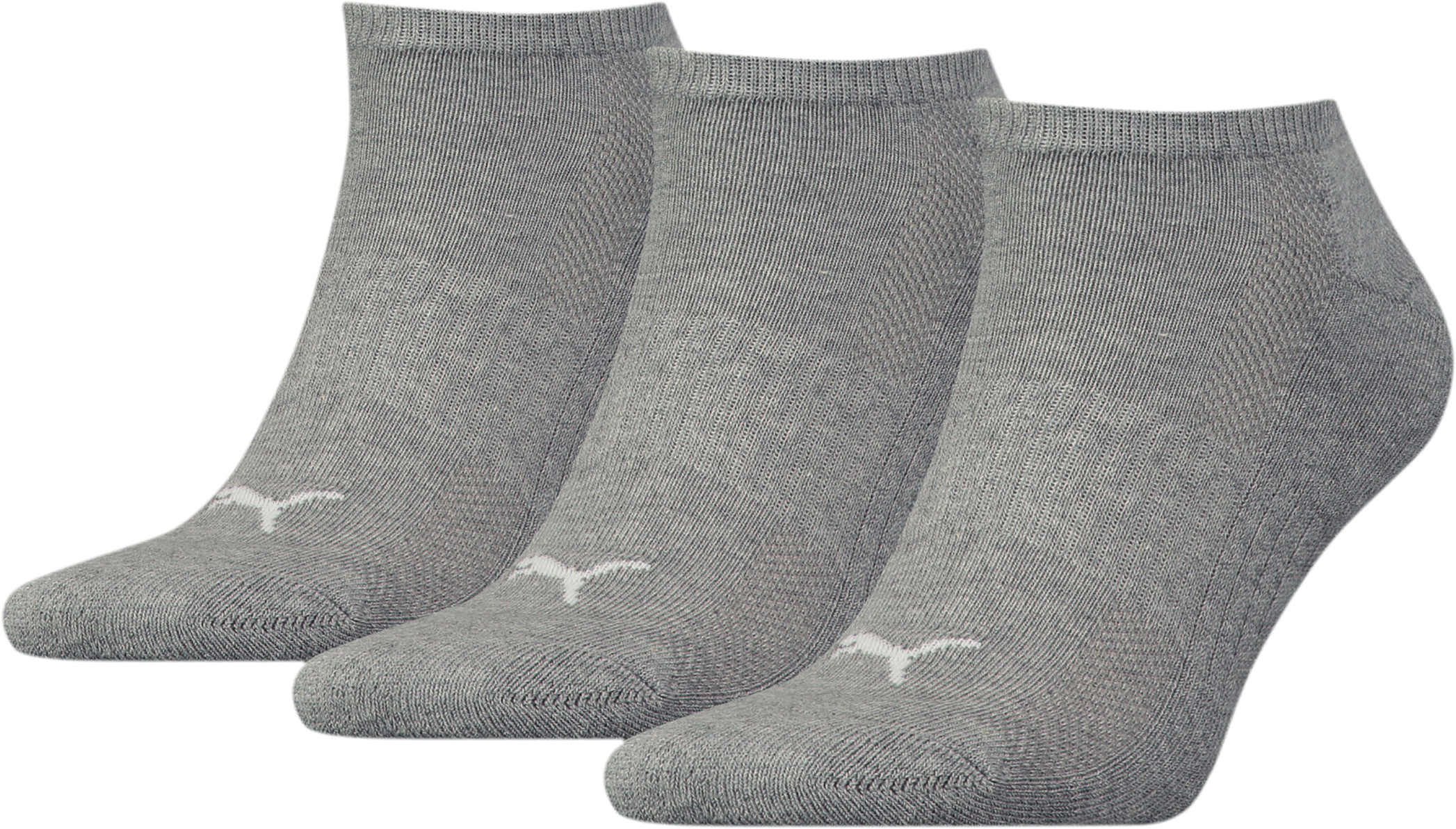 

Комплект носков унисекс PUMA CUSHIONED SNEAKER 3P UNISEX серых - 3 пары, Серый, CUSHIONED SNEAKER 3P UNISEX