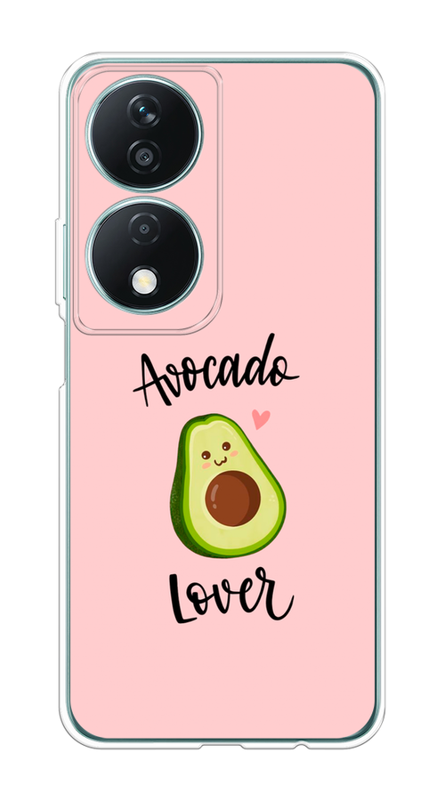 

Чехол на Honor X7B "Avocado lover", Розовый;зеленый, 6123350-1