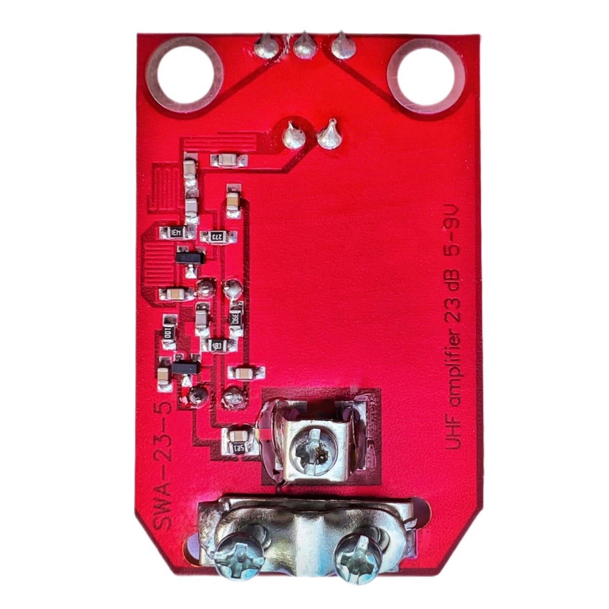 Плата-усилитель для антенны EuroSky SWA-23-5 (- 23дБ, 5В)