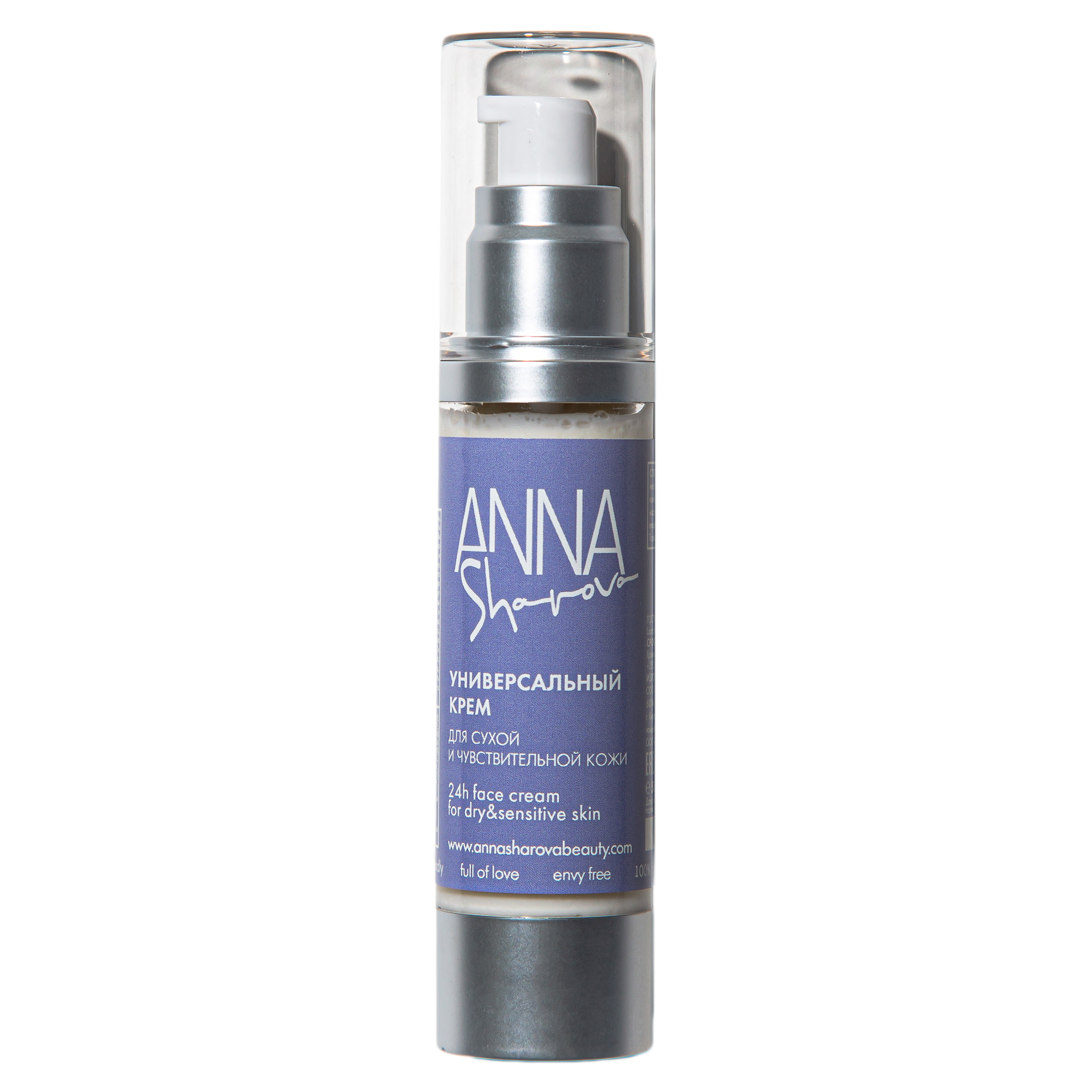 Универсальный крем для сухой и чувствительной кожи лица ANNA SHAROVA укрепляющий сухой шампунь daily use