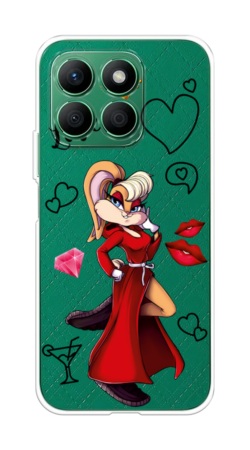 

Чехол на Honor X8B "Rich Lola Bunny", Красный;бежевый;оранжевый, 6123250-1