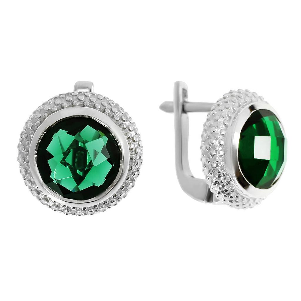 

Серьги из серебра со шпинелью Balex Jewellery 2410931443, 2410931443