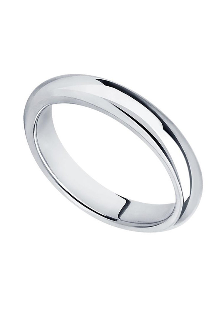 Кольцо обручальное из серебра р. 17 Kari Jewelry 3001010320