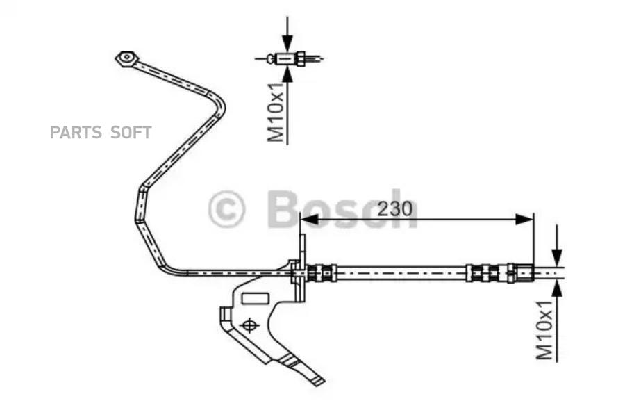 

1 987 481 162_шланг торм.зад. прав. opel astra h 1.4 16v/1.6 16v/1.8 16v 03.04>
