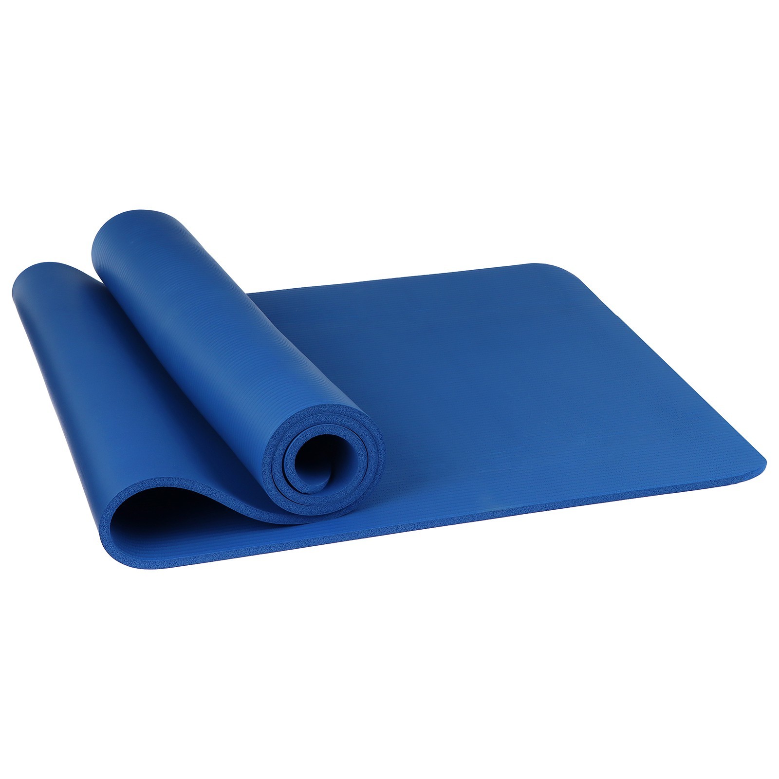 Коврик для йоги Sangh полосы blue 183 см, 10 мм