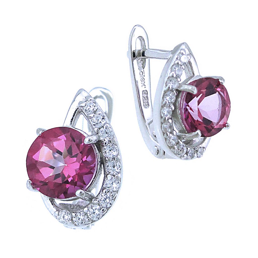 

Серьги из серебра с топазом Balex Jewellery 2405937773, 2405937773