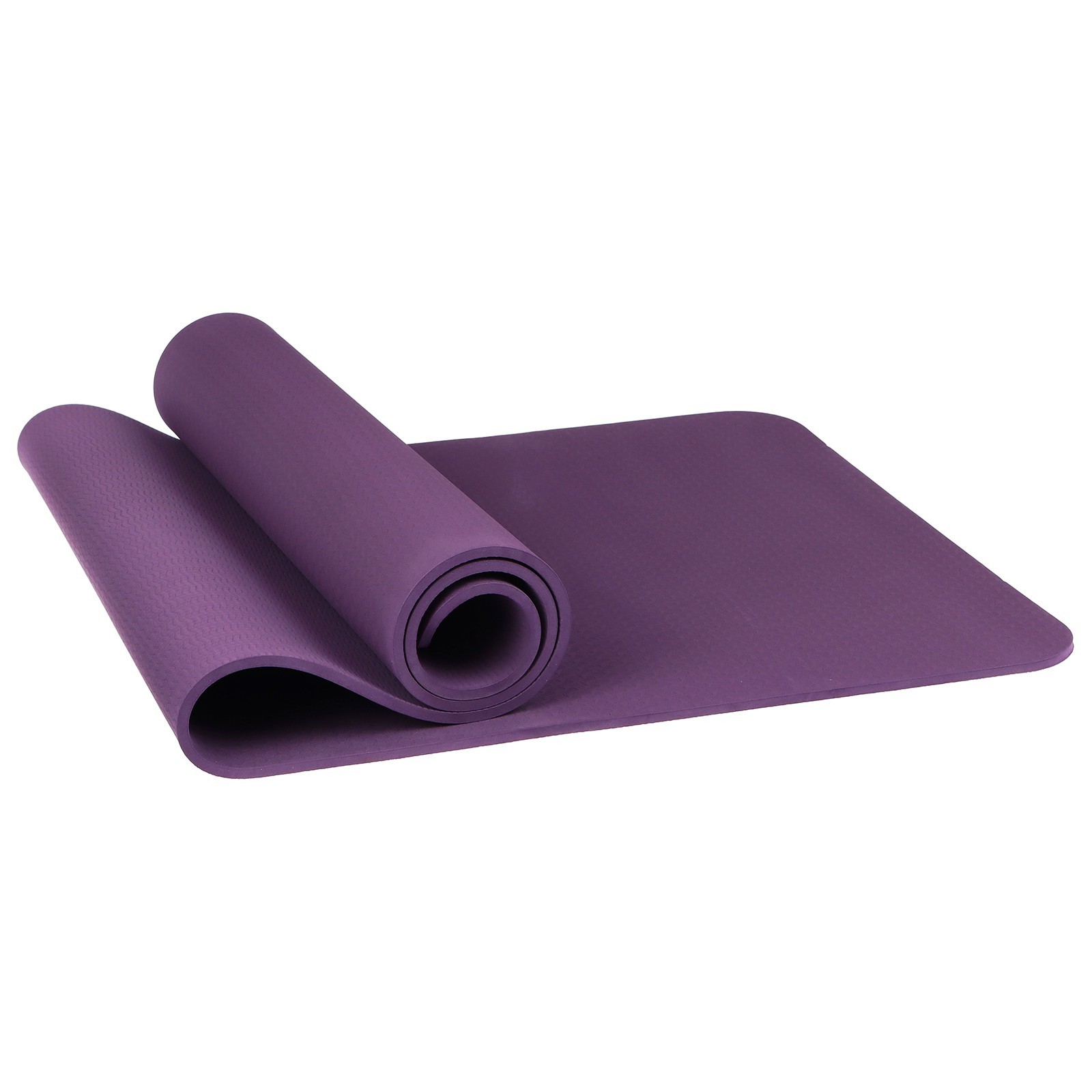 Коврик для йоги Sangh волны purple 183 см, 8 мм