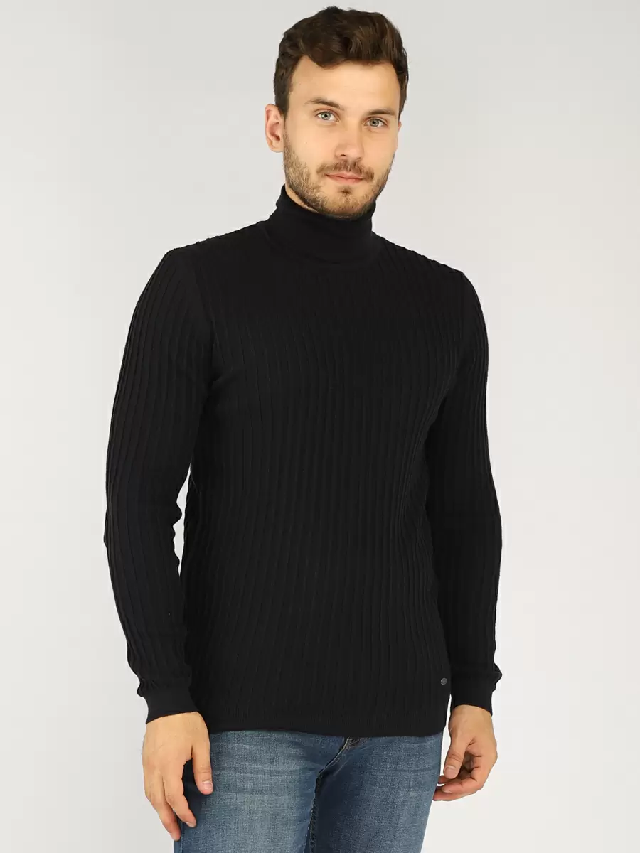 

Водолазка мужская A passion play SQ69888 синяя 2XL, Синий, SQ69888