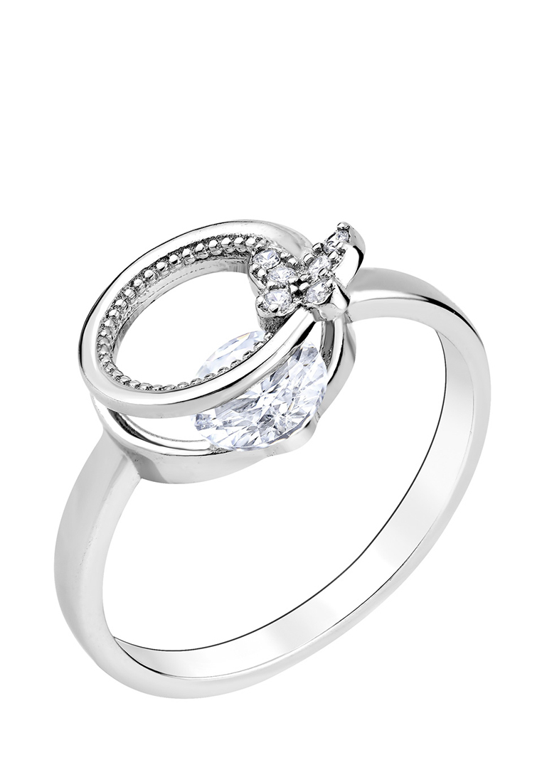 

Кольцо из серебра с фианитом р.  Kari Jewelry КЛ-5294, КЛ-5294
