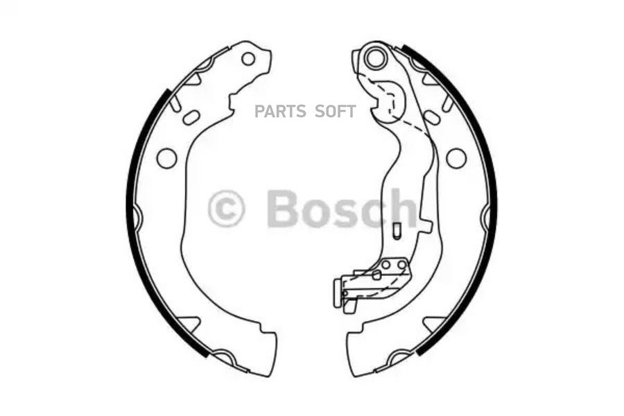 

Тормозные колодки Bosch барабанные для Renault Duster 1.6/1.6dci 2010- 986487774