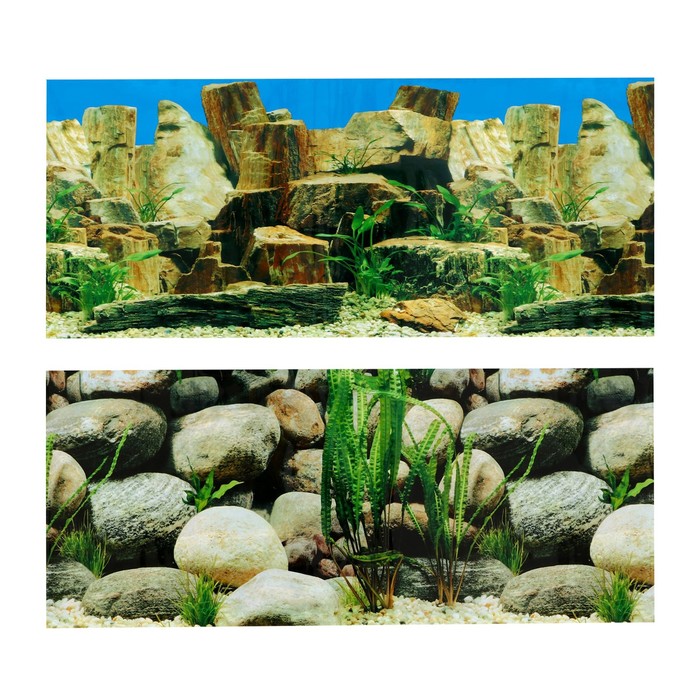 

Фон декоративный для аквариума, 50 х 115 см