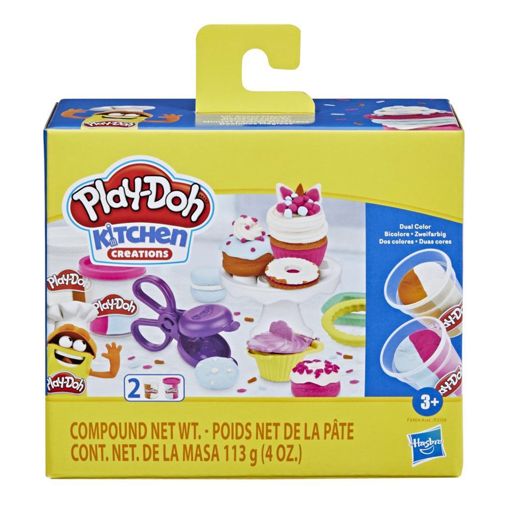 

Набор для лепки Play-Doh Обед и десерт 113 г 2 цвета в ассортименте