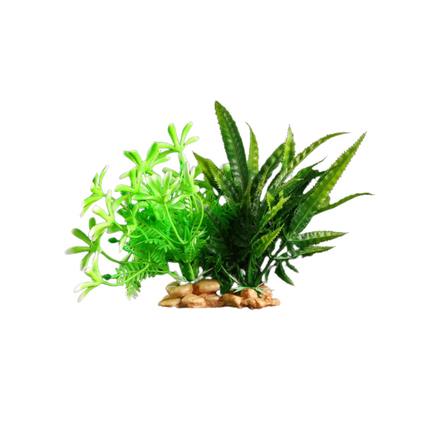 Растение Пижон Аква искусственное аквариумное, 26 х 17 х 16 см