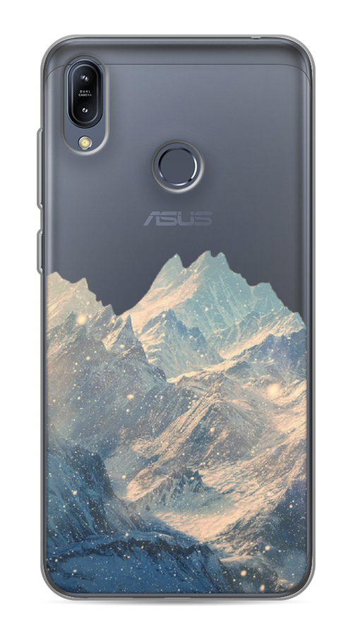 

Чехол Awog на Asus Zenfone Max M2 ZB633KL "Горы арт 2", Серый, 43750-10