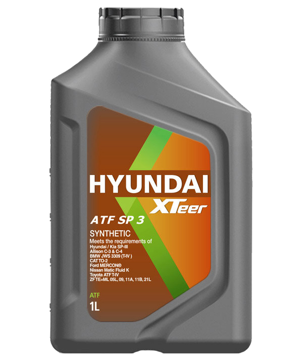 фото Масло трансмиссионное hyundai xteer atf sp3 1 л 1011415