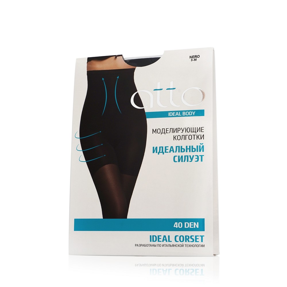 

Колготки женские Atto Ideal Body Corset черные, Черный, Ideal Body Corset