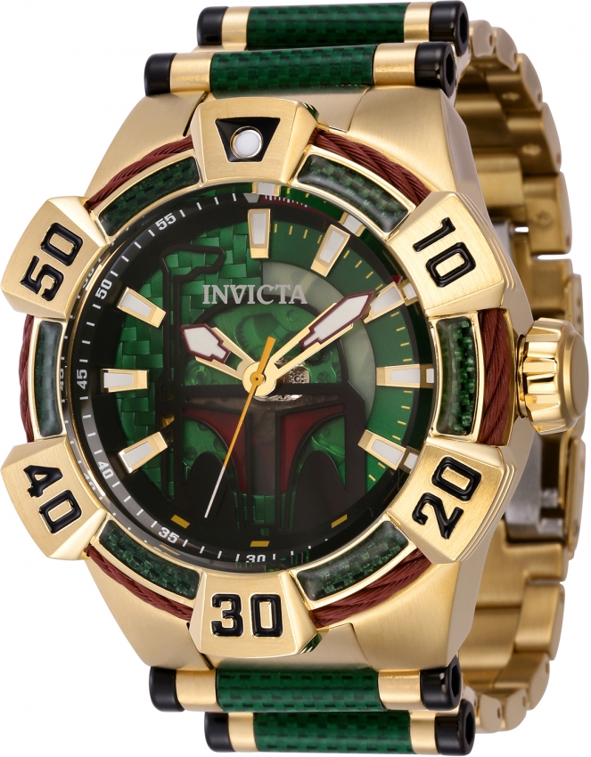 Наручные часы мужские INVICTA 40973 золотистые