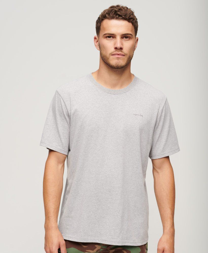 

Футболка мужская Superdry M1011572A серая S, Серый, M1011572A