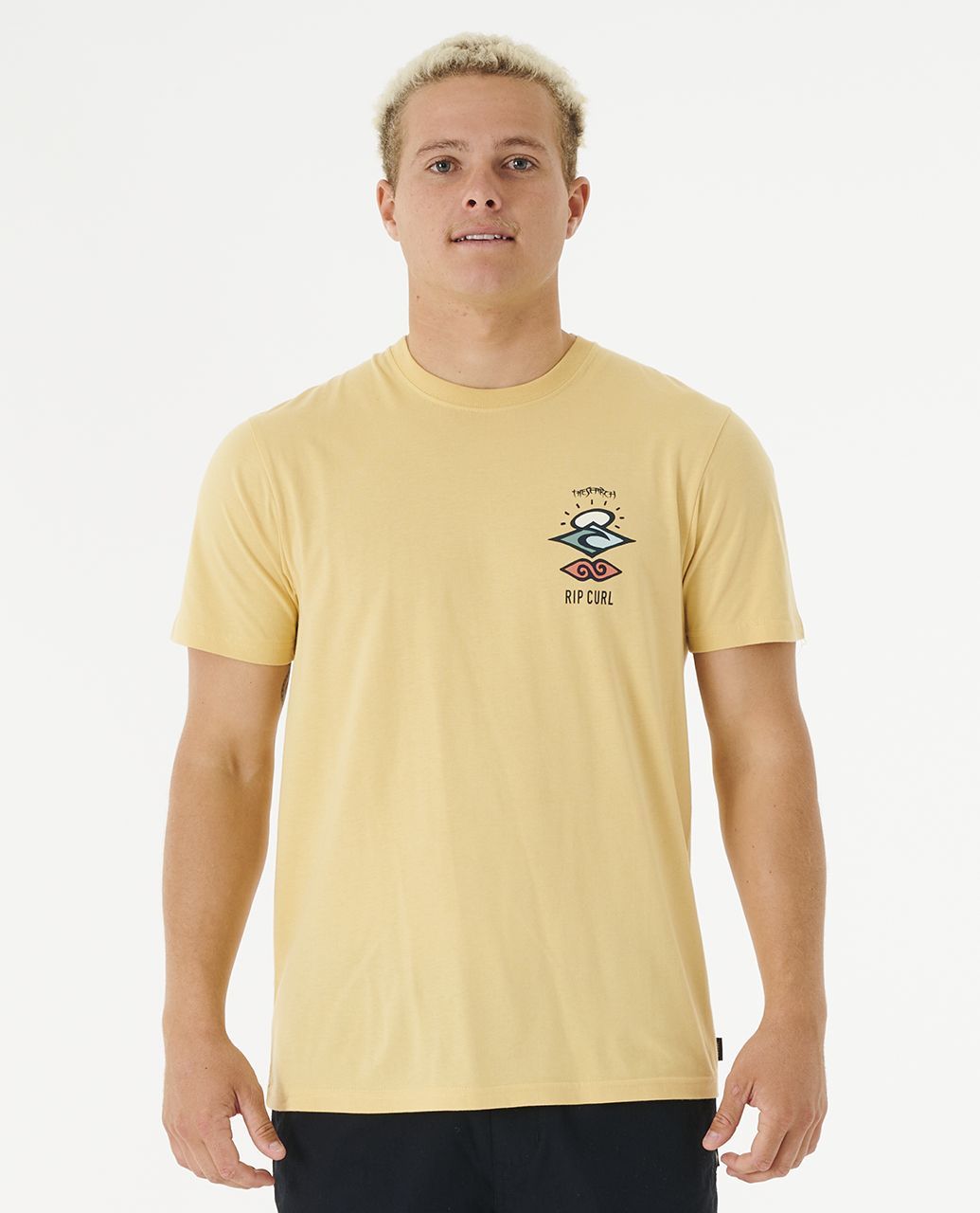 

Футболка мужская Rip Curl CTESV9 желтая M, Желтый, CTESV9
