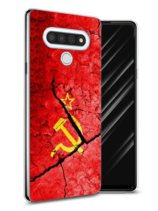 

Чехол Awog на LG Stylo 6 "СССР", Красный;черный;желтый, 84550-5