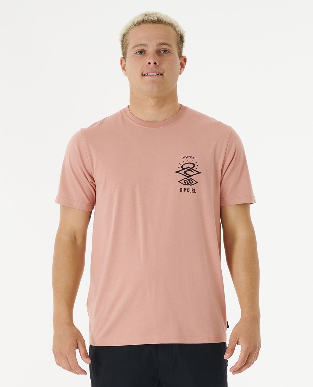 

Футболка мужская Rip Curl CTESV9 розовая L, Розовый, CTESV9